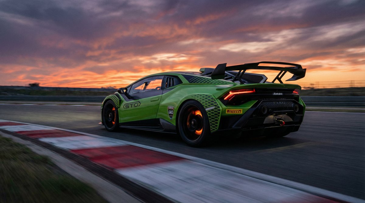 樱花动漫 跑车视频 - 兰博基尼赛道视频